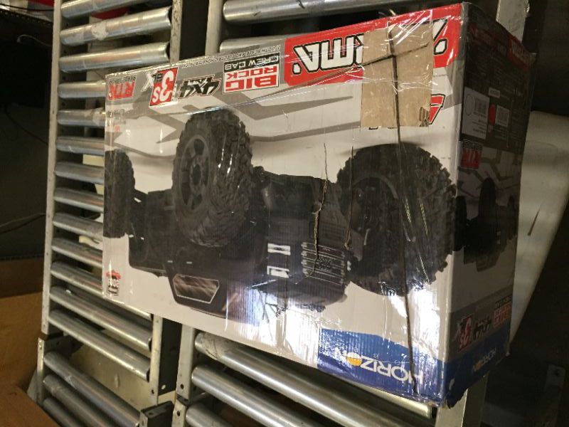 Photo 4 of ARRMA 1/10 Big Rock 4X4 V3 3S BLX Brushless Monster RC Truck RTR (Transmitter and Receiver Included, Batteries and Charger Required), Black, //PARTS ONLY//