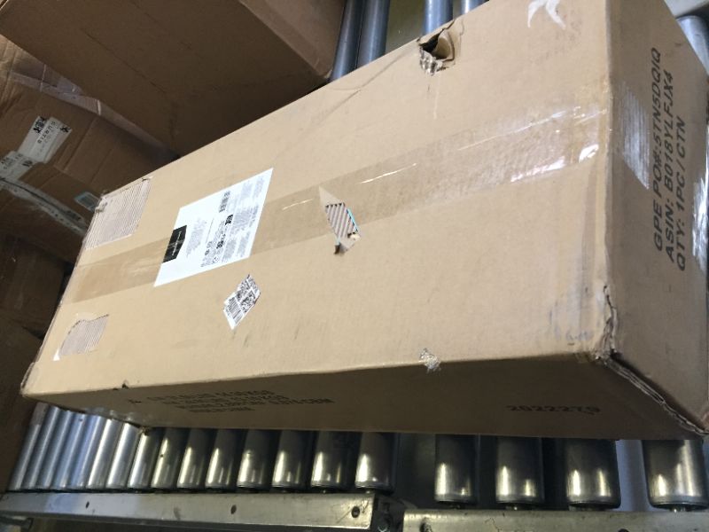 Photo 3 of Amazon Basics 5-Shelf Adjustable, Heavy Duty Storage Shelving Unit (350 lbs loading capacity per shelf), Steel Organizer Wire Rack, Black (36L x 14W x 72H)