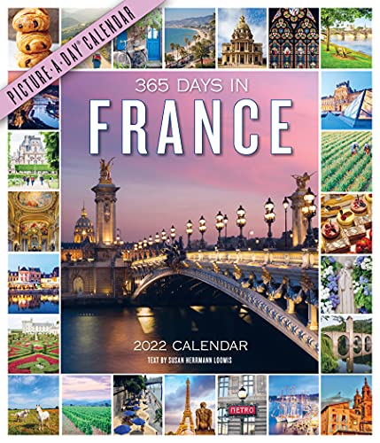 Photo 1 of 365 Days in France Picture-A-Day Wall Calendar 2022: A Year of France at a Glance