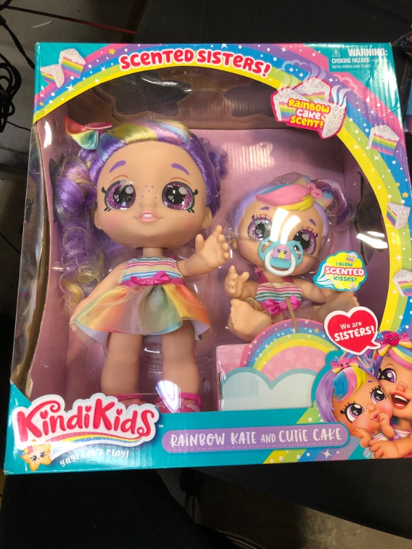 Photo 1 of Kindi Kids Rainbow Kate and Cutie Cake Scented Sisters
