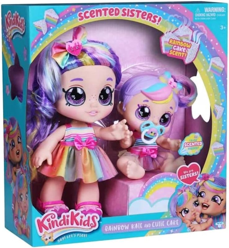 Photo 1 of Kindi Kids Rainbow Kate and Cutie Cake Scented Sisters
