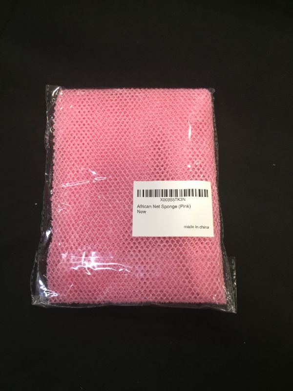 Photo 2 of African Exfoliating Net Sponge (Pink)
