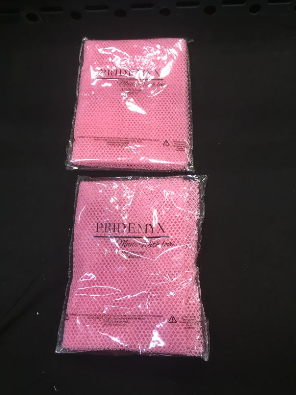 Photo 1 of 2 pack--African Exfoliating Net Sponge (Pink)
