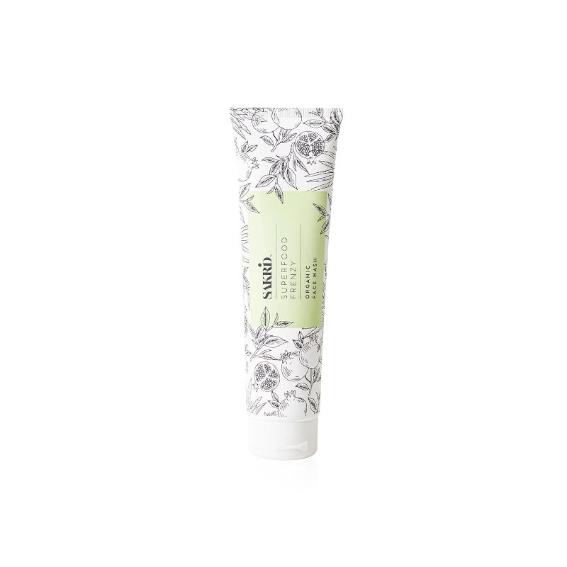 Photo 1 of SAKRID | Superfood Frenzy Organic Face Wash | Vitamin C & Nutrient Boost Brightening Facial Cleanser | Vegan & Cruelty Free | Handmade in the UK | 150ml
