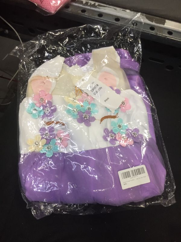 Photo 1 of GIRLS UNICORN DRESS- SIZE 3-4