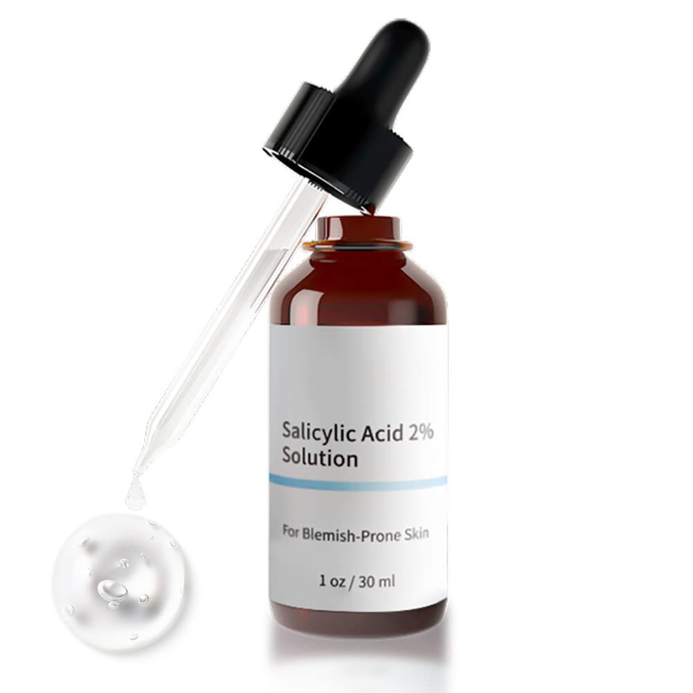 Photo 1 of 2% Salicylic Acid Serum for Face, Salicylic Acid 2% Solution Serum, Shrink Pores, Gentle Exfoliating, Salicylic Acid for Anti Ance, Pimple, Spot, Blackhead
