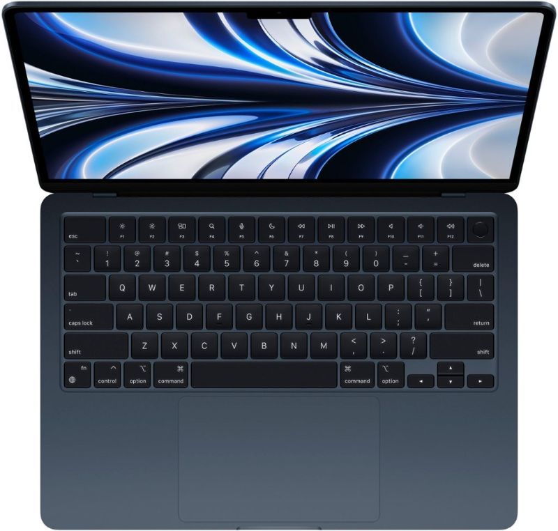 Photo 1 of MacBook Air 13.6" Laptop - Apple M2 chip - 8GB Memory - 256GB SSD - Midnight
