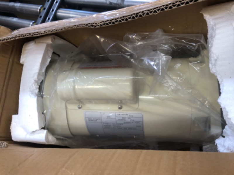 Photo 3 of 355010S Energy Efficient Replacement Motor Compatible with WhisperFlo High Performance Pool Pumps WFE-4 & WFE-26, 1 Speed, SF/WF, 1 Horsepower, 115/208-230 Volts, Replace for 071314S, 355010S
