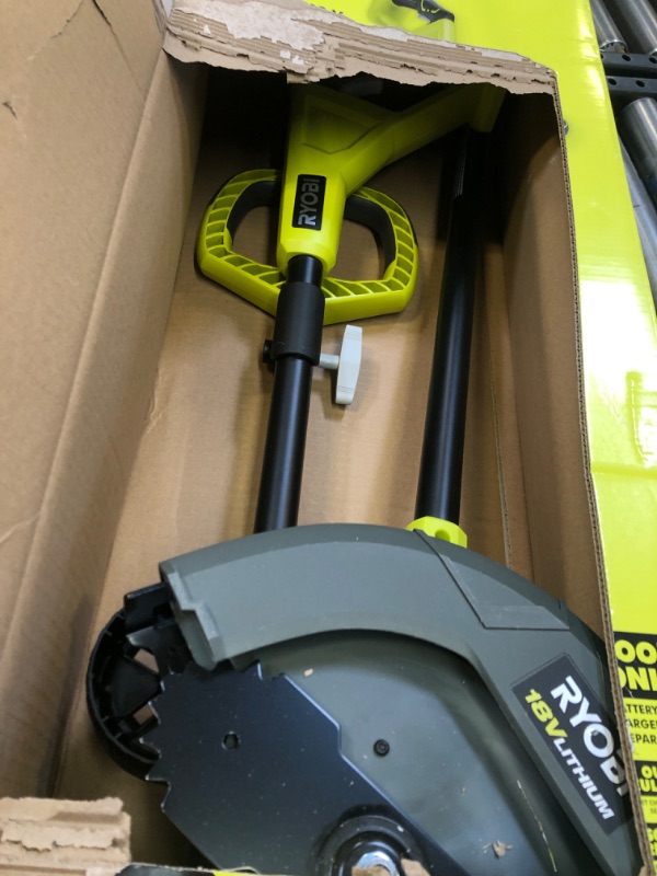 Photo 2 of 18-Volt Lithium-Ion Cordless String Trimmer/Edger - 4.0 Ah Battery and Charger Included