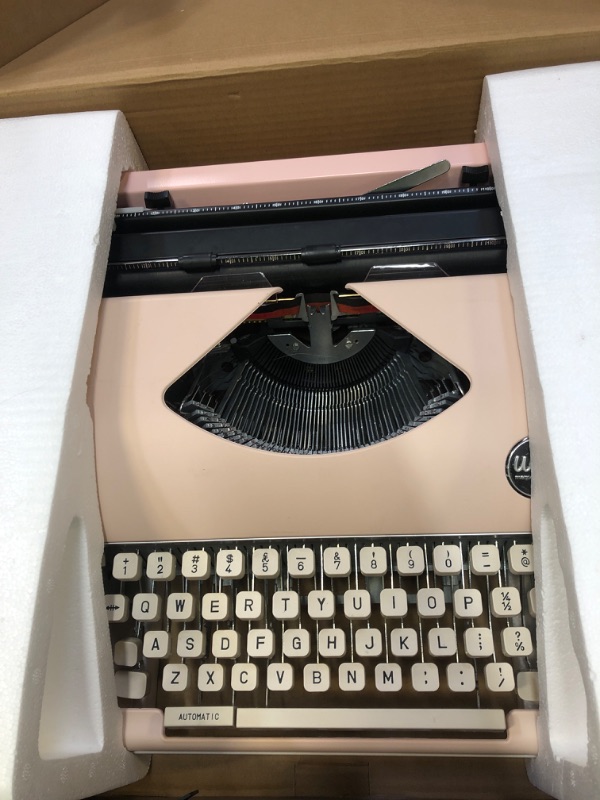 Photo 3 of We R Memory Keepers 0718813102971 Typewriter Typecast-Pink