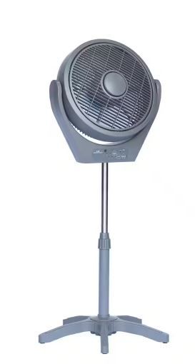 Photo 1 of 12 in. 3-in-1 Swirl Cool Stand Fan with Remote
