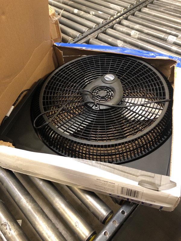 Photo 2 of 20 in. 3-Speed Air Circulator Floor Fan