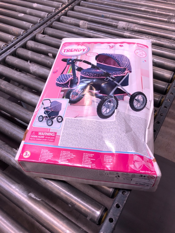 Photo 2 of Bayer Baby Doll Trendy Pram Purple
OPEN BOX ITEM 