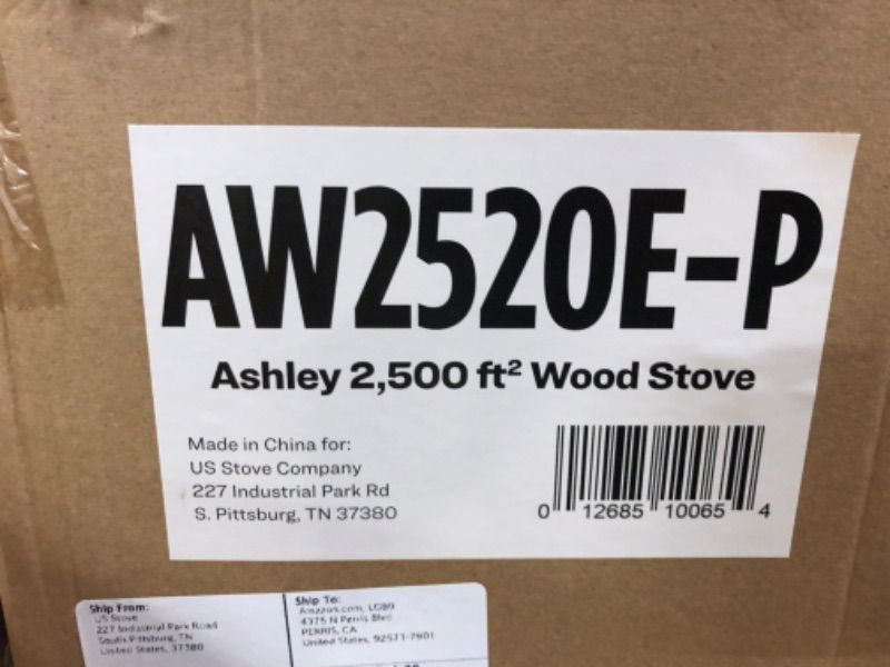 Photo 3 of 2,500 sq. ft. Wood-Burning Stove - 2020 EPA Certified FACTORY SEALED
