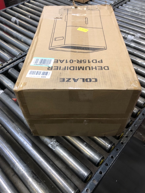Photo 1 of 4500 Sq. Ft 50 Pint Dehumidifier for Basement, COLAZE Dehumidifiers with Drain Hose for Home Bedroom Bathroom Large Room, Auto Defrost & Full Water Alarm & 24H Timer with 1.59 Gallon Water Tank 4500 sqft