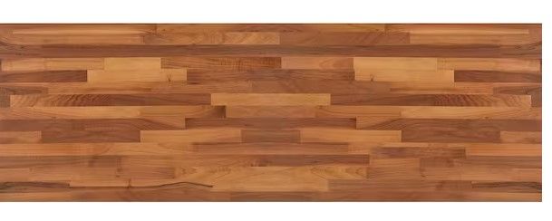 Photo 1 of 4 ft. L x 25 in. D Finished Engineered Walnut Butcher Block Countertop
