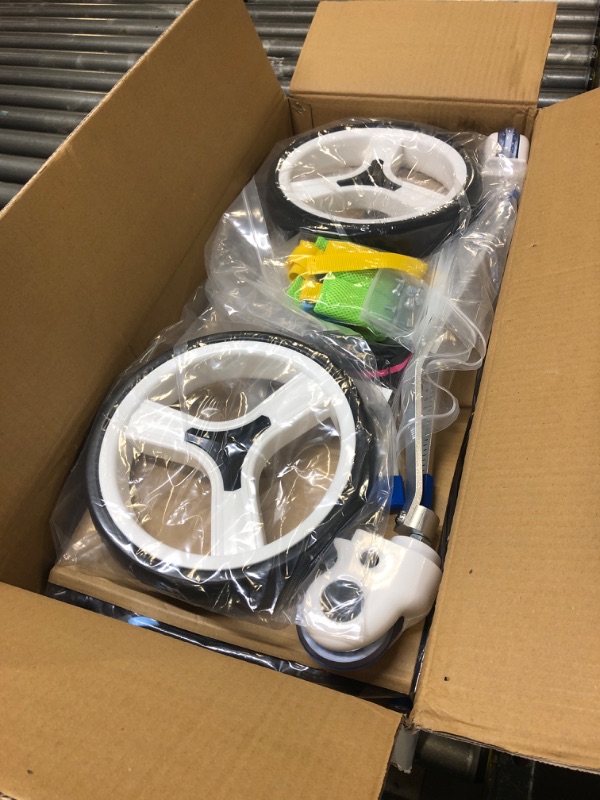 Photo 1 of HobeyHove Adjustable 4-Wheel Dog Cart/Wheelchair, Animal Exercise Wheels?for Pet/Doggie Wheelchairs with Disabled Hind Legs Walking?Light Weight, Easy Assemble(7-Size) Medium