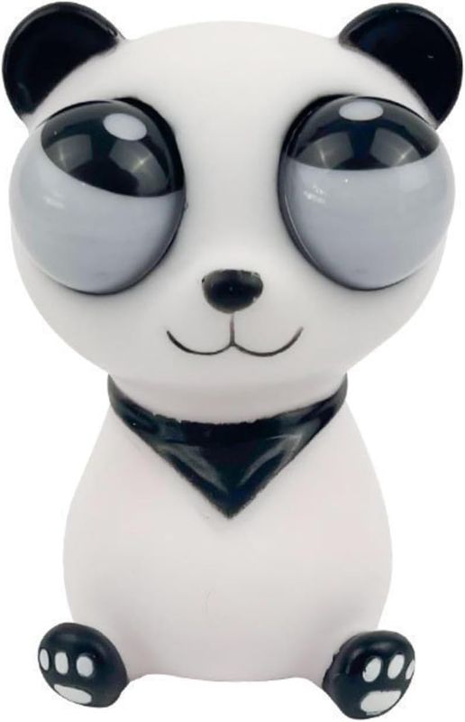 Photo 1 of Funny Toy Decompression Artifact Panda Glaring Creative Funny Design Eye-Popping Panda Squeeze Squeezing Toy Pressure Reduction Toy
