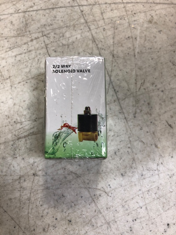 Photo 2 of 1/4Inch NPT Brass Electric Solenoid Valve Normally Closed Water, Air 12V/24V/110V/220V (DC24V)