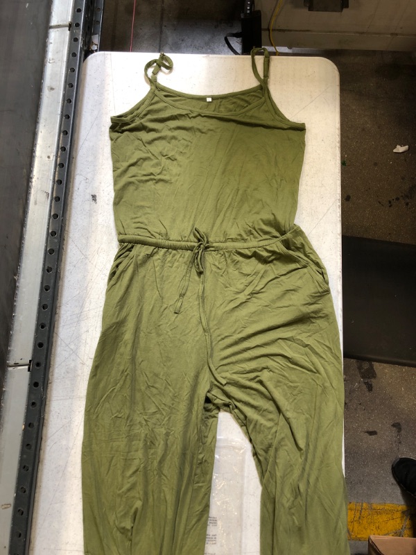 Photo 1 of Women's Romper -- Olive Green -- Size Large