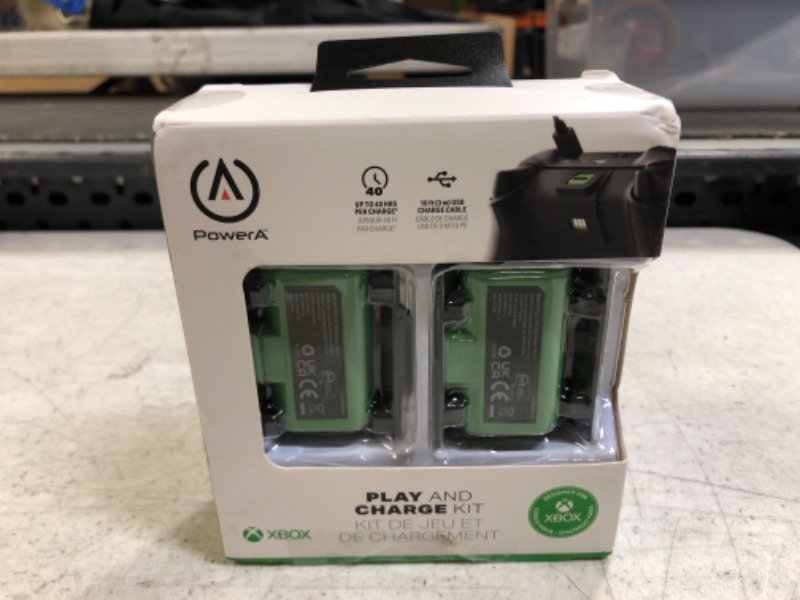 Photo 2 of PowerA Play and Charge Kit for Xbox Series X/S and Xbox One
