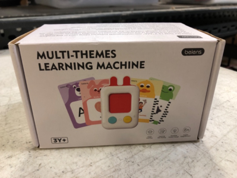 Photo 2 of beiens Toddler Toys - Talking Flash Cards for Toddlers 2 3 4 5 6 Year Old with 240 Sight Words - Speech Therapy Autism Sensory Toys for Autistic Children - ABC Learning Educational Montessori Toys
