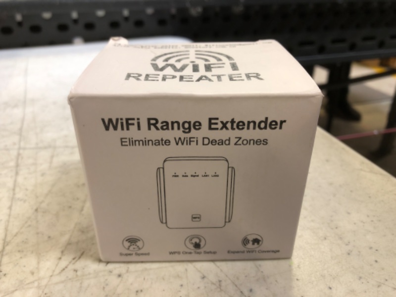 Photo 2 of Fastest WiFi Extender/Booster | 2023 Release Up to 74% Faster | Broader Coverage Than Ever WiFi Signal Booster for Home | Internet/WiFi Repeater, Covers Up to 8470 Sq.ft, w/Ethernet Port,1-Tap Setup