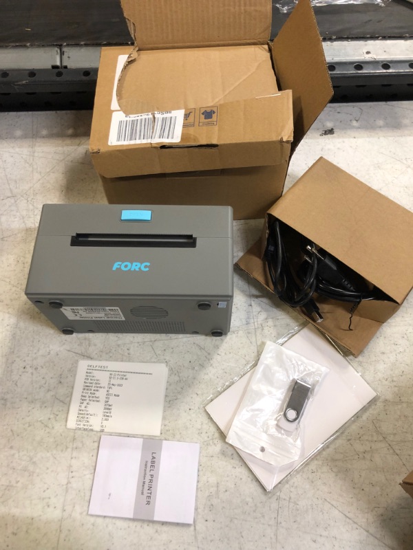 Photo 2 of Forc Thermal Label Printer for Shipping Packages, Shipping Label Printer for Small Business, 4x6 Thermal Printer for Shipping Labels from Shipstation, Ebay, UPS, Amazon
