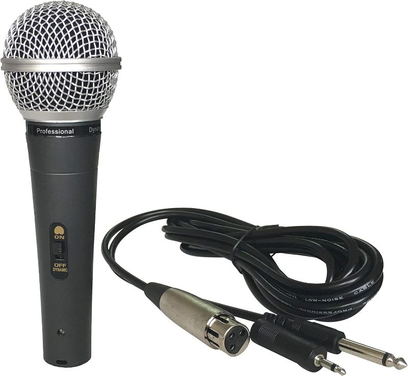 Photo 1 of ABO Gear Dynamic Microphone Karaoke Microphone Handheld Microphone Professional Moving Coil Dynamic Handheld Microphone
