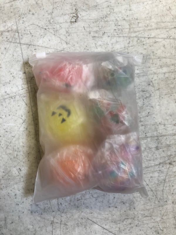 Photo 1 of 6 Pcs Halloween Animal Sensory Stress Ball Pack for Kids Girls Boys (Halloween1)
