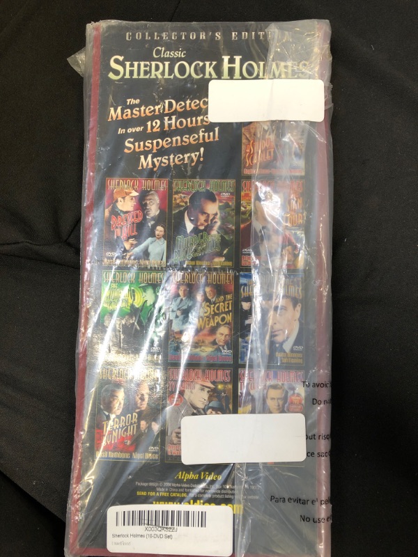 Photo 1 of Sherlock Holmes (10-DVD Set)
