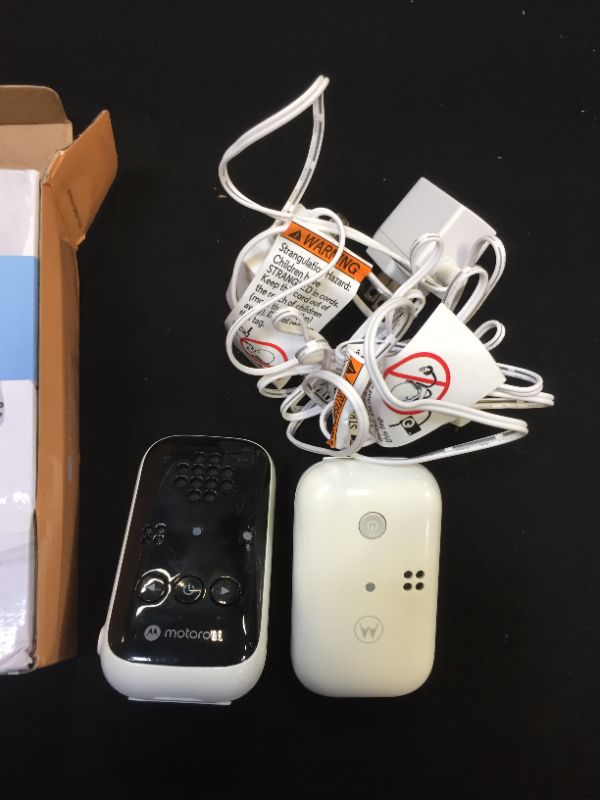 Photo 2 of Motorola PIP10 Audio Baby Monitor - 1000ft Range, Secure & Private Connection, High-Sensitivity Mic, Volume Control, Alert Detection Light, Portable Parent Unit (Outlet or AAA Battery - NOT Included)