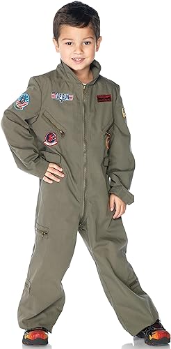 Photo 1 of Leg Avenue Boys Top Gun Flight Suit SIZE 110
