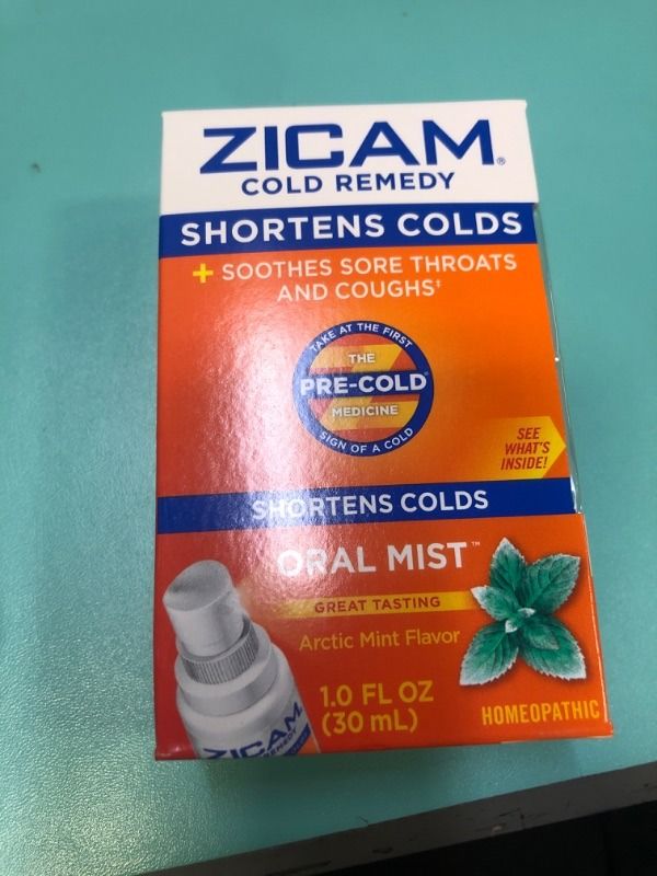 Photo 2 of Zicam Cld Plus Oral Mist Size 1.0 O 11/2025