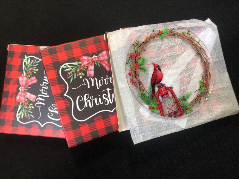 Photo 1 of 3PK BABY FIRST CHRISTMAS ORNAMENT