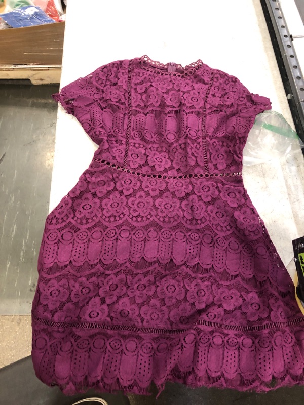 Photo 1 of SMALL PURPLE DRESS WOMENS 