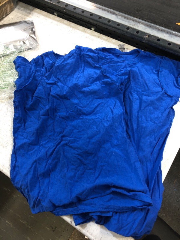 Photo 1 of 2 PACK OF BLUE TSHIRTS MEDIUM 