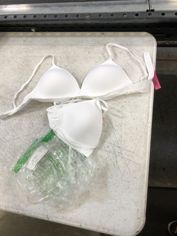 Photo 1 of 2 PACK OF SIZE 36 GIRLS BRAS WHITE 
