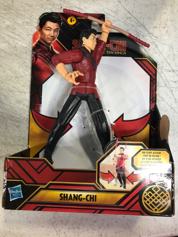 Photo 2 of Marvel Hasbro Shang-Chi and The Legend of The Ten Rings Shang-Chi 6-inch Action Figure Toy with Bo Staff Attack Feature! for Kids Ages 4 and Up