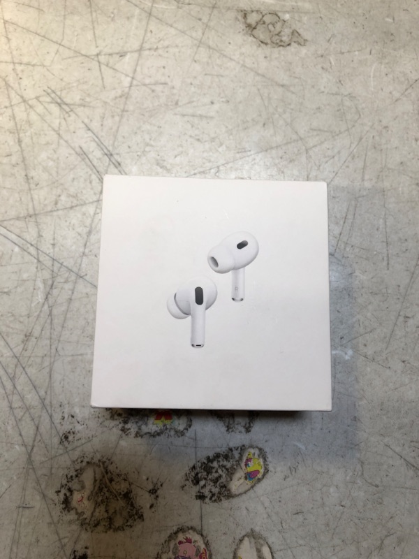 Photo 2 of AirPods Pro (2nd Generation) - White - SEALED 