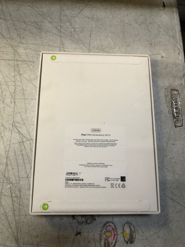 Photo 3 of Apple iPad 10.9" Tablet, 256GB, WiFi, 10th Generation, Blue (MPQ93LL/a) - SEALED 