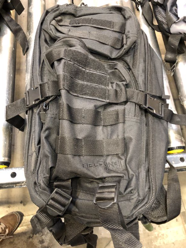 Photo 1 of BLACK MILITARY WATER POUCH/BACKPACK