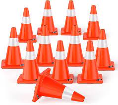 Photo 1 of 12Pack Traffic Safety Cones 