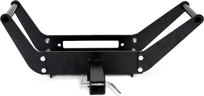 Photo 1 of ECOTRIC 10x 4 1/2 Cradle Winch Mount Mounting Plate 8000-13,000 Lb Capacity Winch Mounting Hitch Receiver Recovery Winches Foldable
