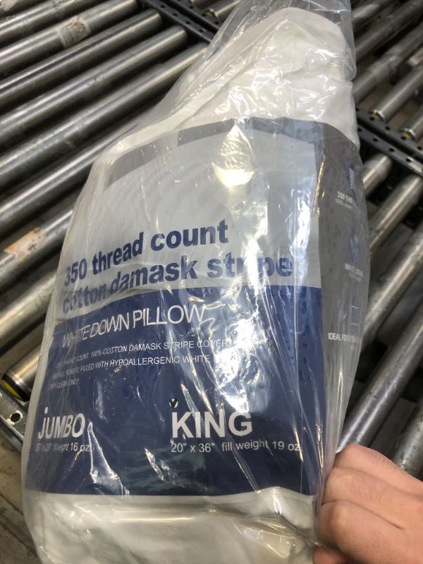 Photo 1 of 350 Supreme White Down Pillow