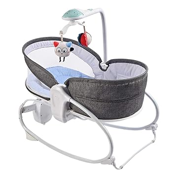 Photo 1 of Vannetgo 3-in-1 Baby Bouncers, Can sit and Lie Down, Brilliant Bouncer,Rocking Bouncer, Soothing Vibration, 3rd Gear Adjustment, Suitable for Babies Boys/Babies Girls/Newborns Baby
