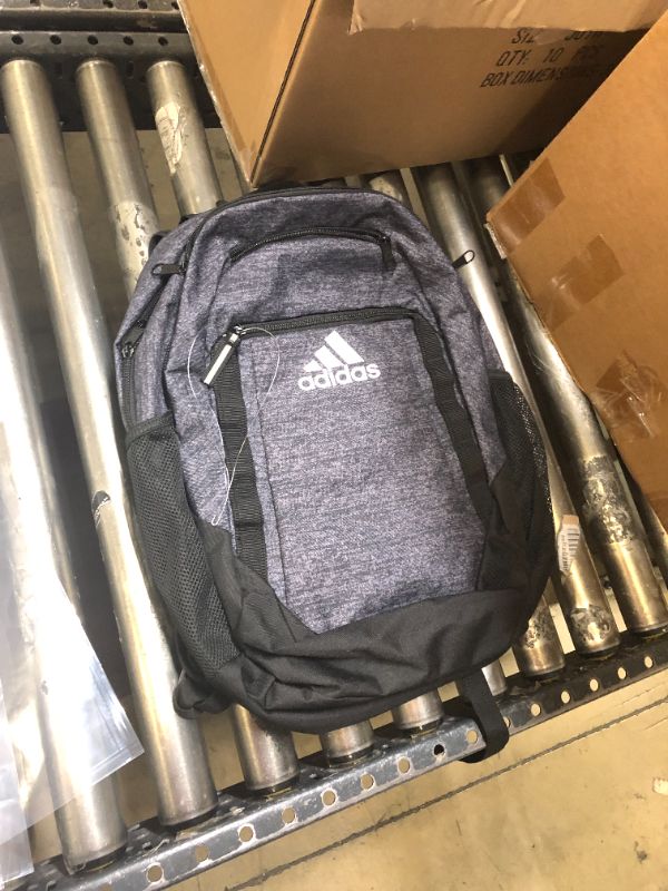 Photo 2 of adidas Excel 6 Backpack Jersey Black/Black/White One Size
