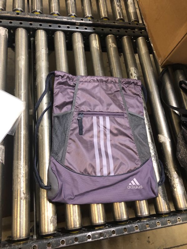 Photo 2 of adidas Alliance II Sackpack Shadow Violet/Shadow Navy PROCESSING PROCESSING
