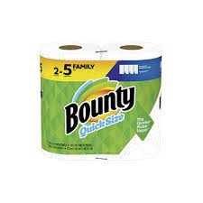 Photo 1 of Bounty Select-A-Size Paper Towels, White, 2 = 5 FAMILY ROLLS 
