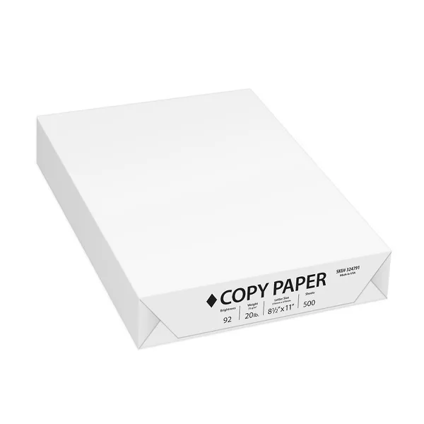 Photo 1 of MULTIPLE Staples Copy Paper 8.5" x 11" 20 lbs. White 500 Sheets/Ream (14610) 14610/200230
